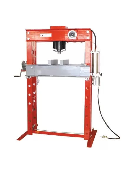 Pressa idraulica manuale e pneumatica 45t holzmann wp45h