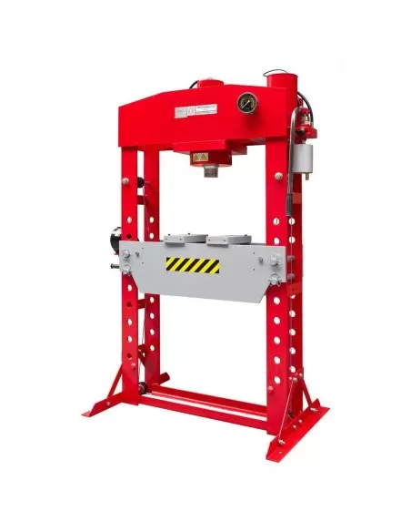 Pressa idraulica manuale e pneumatica 75t holzmann wp75h
