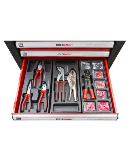 Carrello cassettiera porta utensili attrezzi officina holzmann ww790w