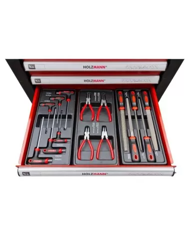 Carrello cassettiera porta utensili attrezzi officina holzmann ww790w