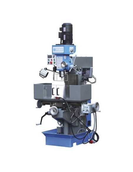 Fresa a testa veloce con inverter 2,2 kw 400v Fervi f050i