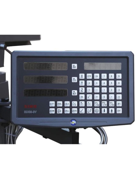 Fresa a testa veloce con inverter 2,2 kw 400v Fervi f050i