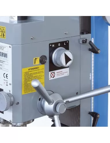 Trapano fresa ad ingranaggi da banco Fervi t059/28v