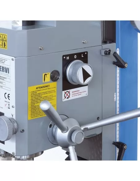 Trapano fresa ad ingranaggi da banco Fervi t059/28v
