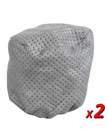 1 - Kit 2 pz filtro in tessuto per aspiratori Scheppach nts30premium e asp50-es