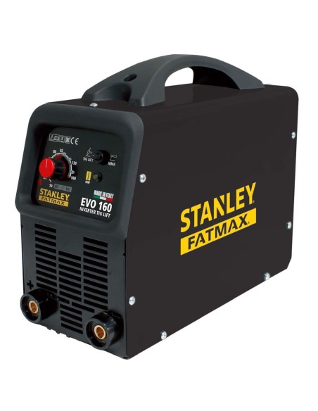 Saldatrice inverter tig 160 Ah mma con accessori e maschera STANLEY FATMAX EVO160