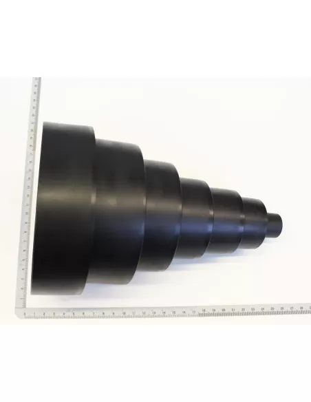 7 - Adattatore flessibile universale ø 35 - 150 mm per aspiratori e aspiratrucioli 7 - Adattatore flessibile universale ø 35 - 150 mm per aspiratori e aspiratrucioli