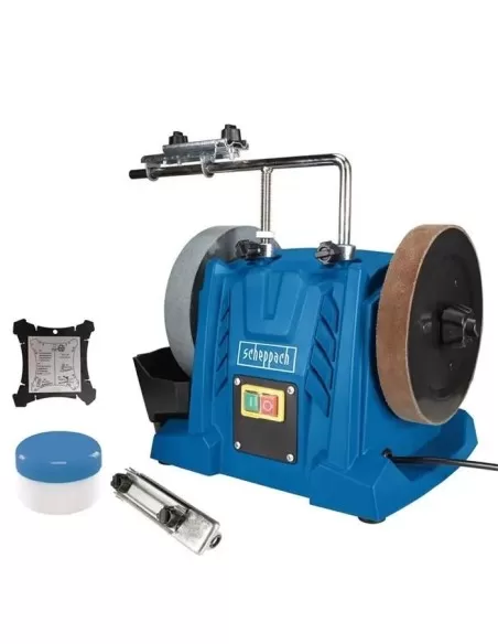 Affilatrice a umido acqua Scheppach tiger 5000s affila coltelli forbici mola