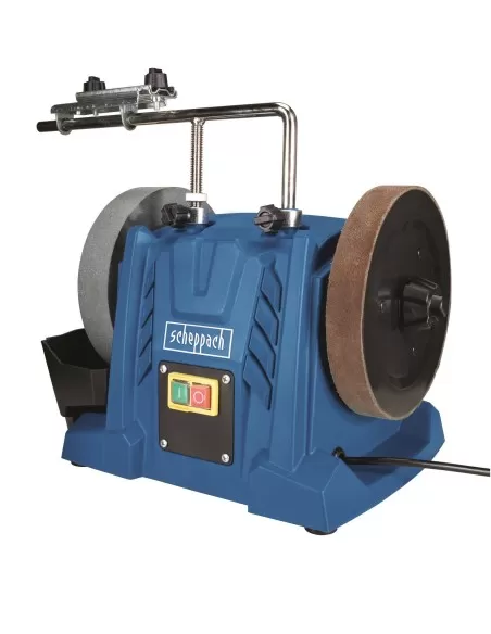 Affilatrice a umido acqua Scheppach tiger 5000s affila coltelli forbici mola