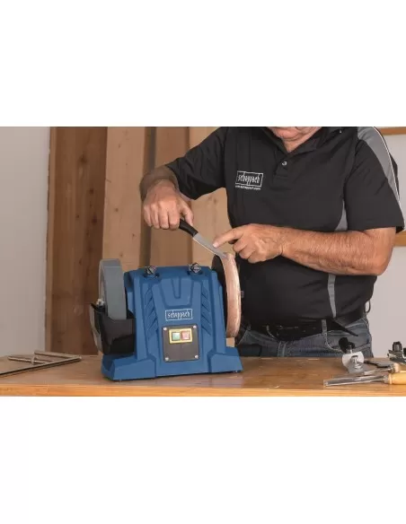 Affilatrice a umido acqua Scheppach tiger 5000s affila coltelli forbici mola