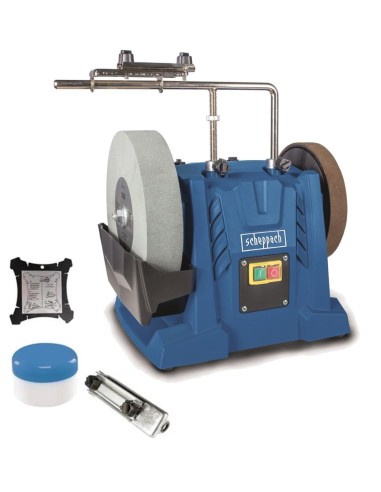 Affilatrice a umido acqua Scheppach tiger 7000s affila coltelli forbici