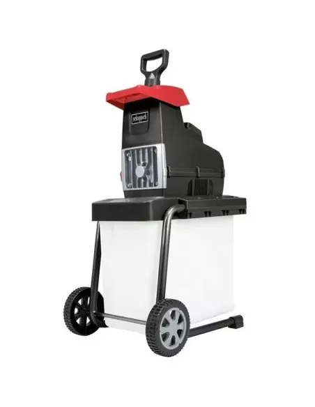 2 - Biotrituratore elettrico a rullo da giardino 2800w Scheppach gs60 +prolunga 20mt