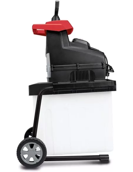 3 - Biotrituratore elettrico a rullo da giardino 2800w Scheppach gs60 +prolunga 20mt