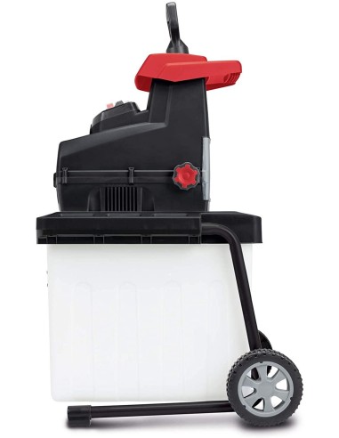 Biotrituratore elettrico a rullo da giardino 2800w Scheppach gs60 +prolunga 20mt