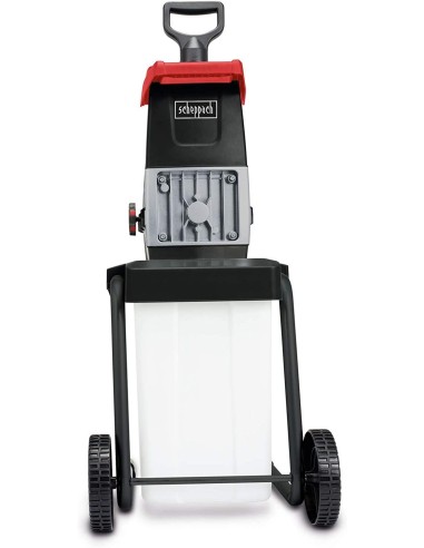 Biotrituratore elettrico a rullo da giardino 2800w Scheppach gs60 +prolunga 20mt