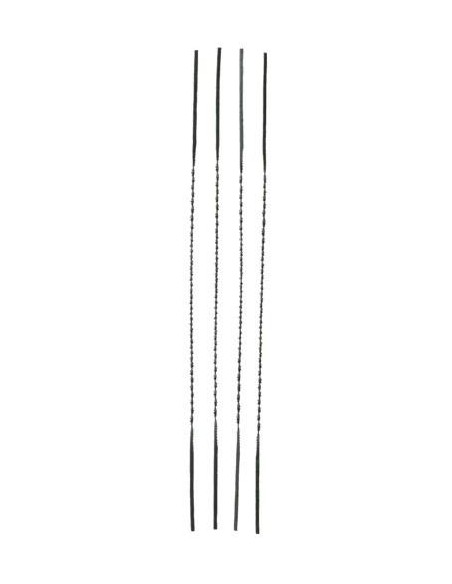 Kit 12 lame per seghetto traforo universale 130x1,03x0,38 38t Scheppach