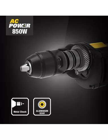 2 - Trapano a percussione 850w 13mm Caterpillar DX16