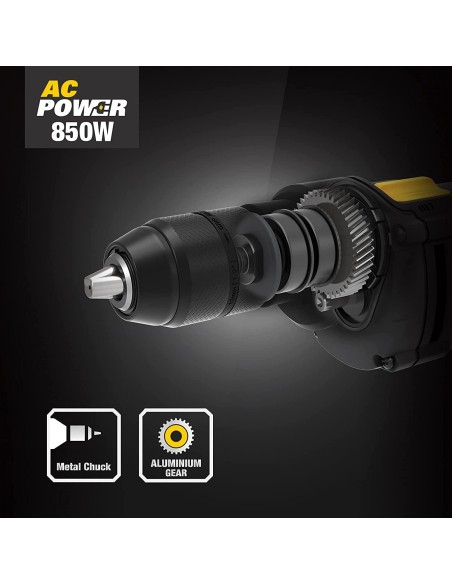 2 - Trapano a percussione 850w 13mm Caterpillar DX16