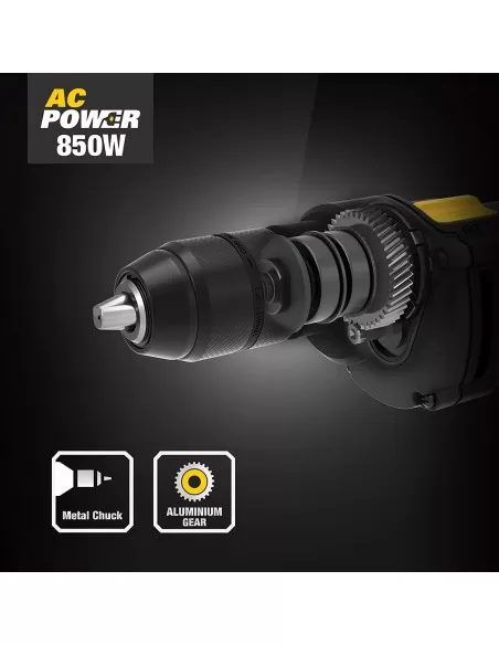 2 - Trapano a percussione 850w 13mm Caterpillar DX16