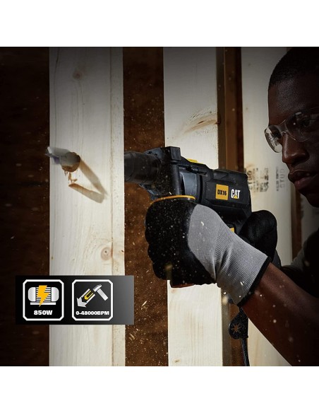 5 - Trapano a percussione 850w 13mm Caterpillar DX16