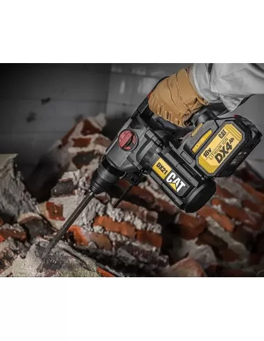 Martello tassellatore sds-plus a batteria 18v 26mm 2,2j Caterpillar DX21