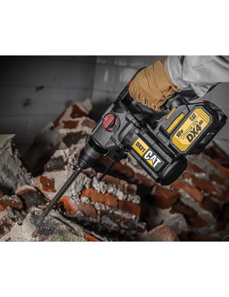 Martello tassellatore sds-plus a batteria 18v 26mm 2,2j Caterpillar DX21