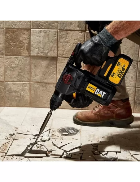 Martello tassellatore sds-plus a batteria 18v 26mm 2,2j Caterpillar DX21