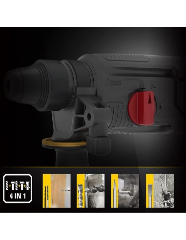 Trapano tassellatore sds-plus 800w 3.0j 26mm Caterpillar DX26