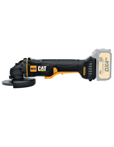 Smerigliatrice angolare brushless a batteria 18v Caterpillar DX31B solo macchina