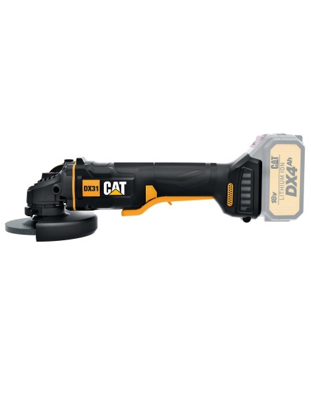 Smerigliatrice angolare brushless a batteria 18v Caterpillar DX31B solo macchina