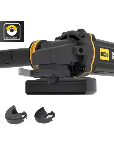 3 - Smerigliatrice angolare 125mm 1200w Caterpillar DX36