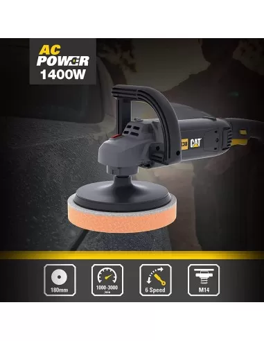 Lucidatrice 1400w 180mm Caterpillar DX38
