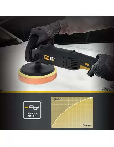Lucidatrice 1400w 180mm Caterpillar DX38