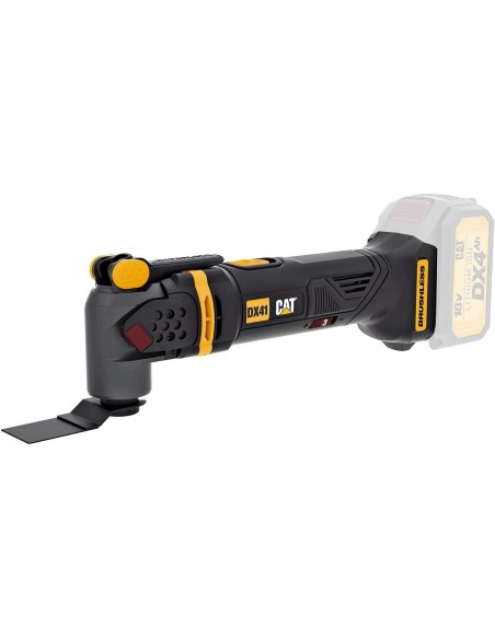 Utensile multifunzione brushless a batteria 18v Caterpillar DX41B solo corpo macchina