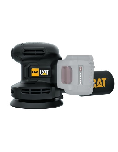 1 - Levigatrice roto-orbitale 125mm a batteria 18v Caterpillar DX42B solo macchina