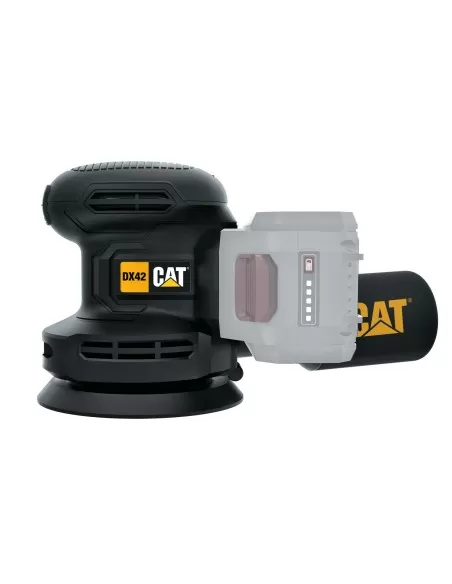 1 - Levigatrice roto-orbitale 125mm a batteria 18v Caterpillar DX42B solo macchina