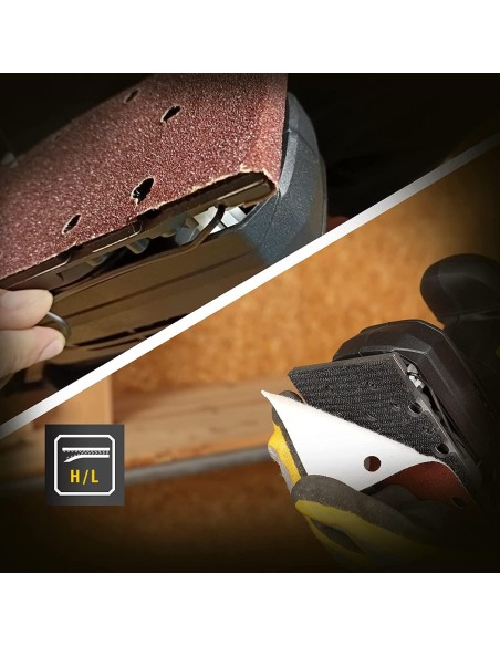 Levigatrice orbitale 1/2 350w Caterpillar DX44 Levigatrice orbitale 1/2 350w Caterpillar DX44