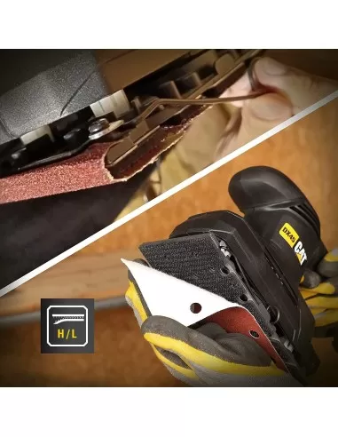 8 - Levigatrice orbitale 1/3 240w Caterpillar DX45