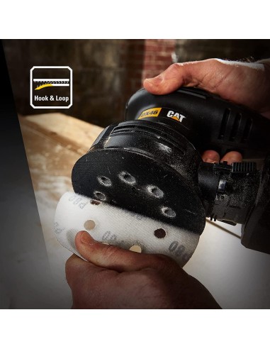 Levigatrice roto-orbitale 125mm 400w Caterpillar DX46