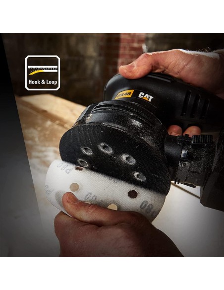 Levigatrice roto-orbitale 125mm 400w Caterpillar DX46