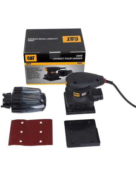 Levigatrice orbitale 1/4 240w Caterpillar DX47 Levigatrice orbitale 1/4 240w Caterpillar DX47