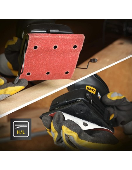 Levigatrice orbitale 1/4 240w Caterpillar DX47 Levigatrice orbitale 1/4 240w Caterpillar DX47