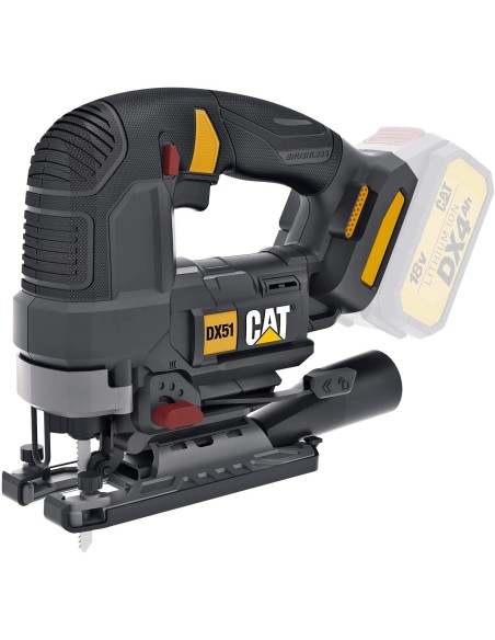 2 - Seghetto alternativo brushless a batteria 18v Caterpillar DX51B solo macchina