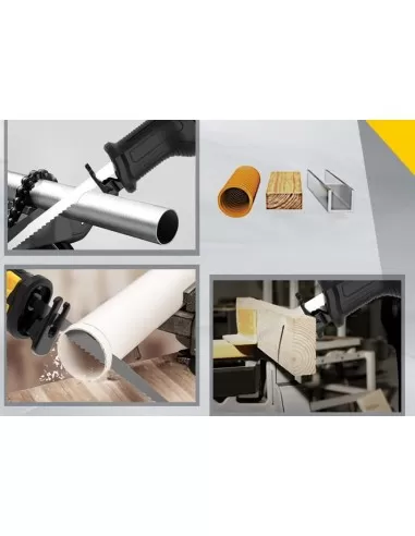 6 - Sega universale brushless a batteria 18v Caterpillar DX52B solo macchina