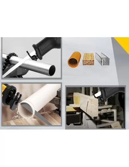 6 - Sega universale brushless a batteria 18v Caterpillar DX52B solo macchina