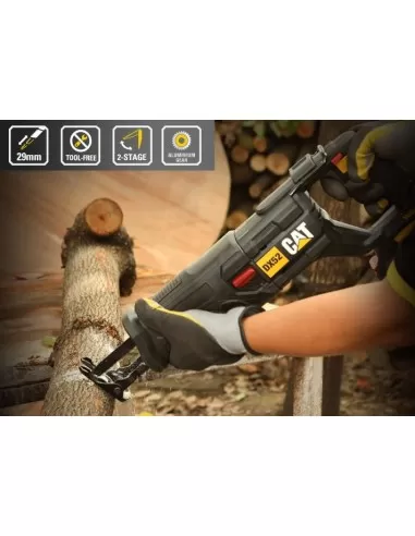 7 - Sega universale brushless a batteria 18v Caterpillar DX52B solo macchina