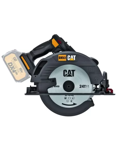 1 - Sega circolare brushless a batteria 18v Caterpillar DX53B solo macchina 1 - Sega circolare brushless a batteria 18v Caterpillar DX53B solo macchina