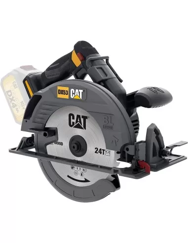 2 - Sega circolare brushless a batteria 18v Caterpillar DX53B solo macchina