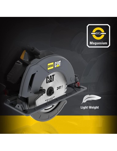 Sega circolare 1800w ø 185 mm Caterpillar DX56