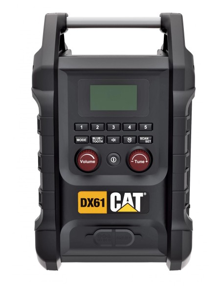 Radio dab da cantiere bluetooth a batteria 18v Caterpillar DX61B solo macchina